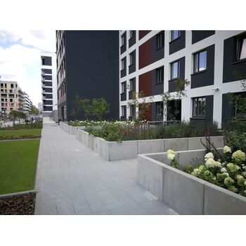 Klinika betonu mala architektura murki oporowe