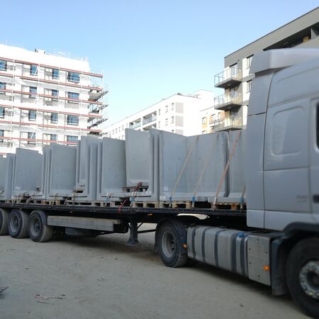 Transport murki oporowe osiedle stacja kazimierz warszawa klinika betonu